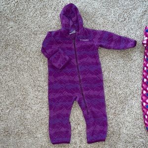 Baby Columbia fleece jumpers 12-18 month